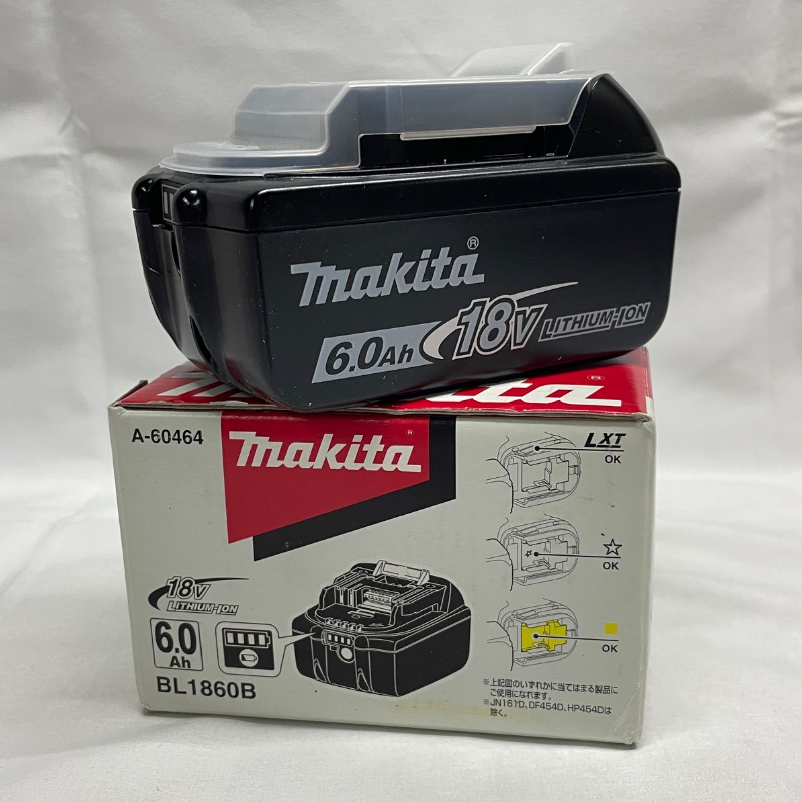 ◇ makita バッテリー 18V 6.0Ah [ BL1860 ] 【開封確認済み/保管品 
