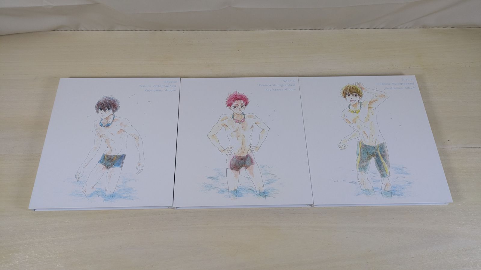 Free! ハイ☆スピード! 岩鳶中水泳部 スペシャル複製原画色紙アルバム 大野43-2-0309]岩鳶中水泳部スペシャル複製原画色紙アルバム3セット