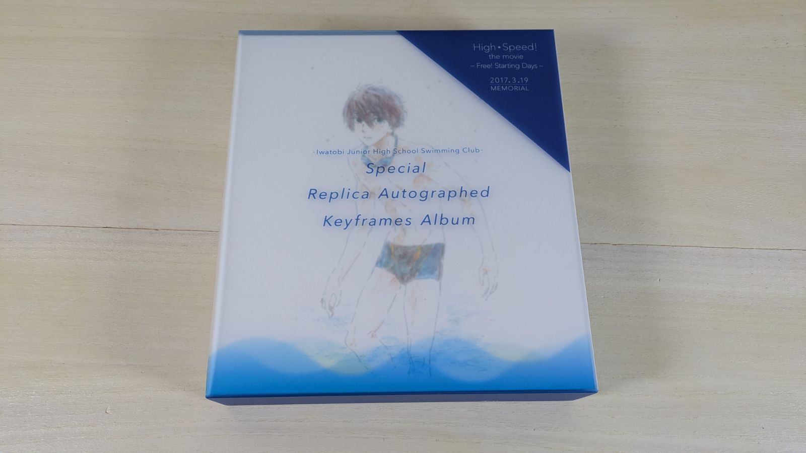 Free! ハイ☆スピード! 岩鳶中水泳部 スペシャル複製原画色紙アルバム 大野43-2-0309]岩鳶中水泳部スペシャル複製原画色紙アルバム3セット