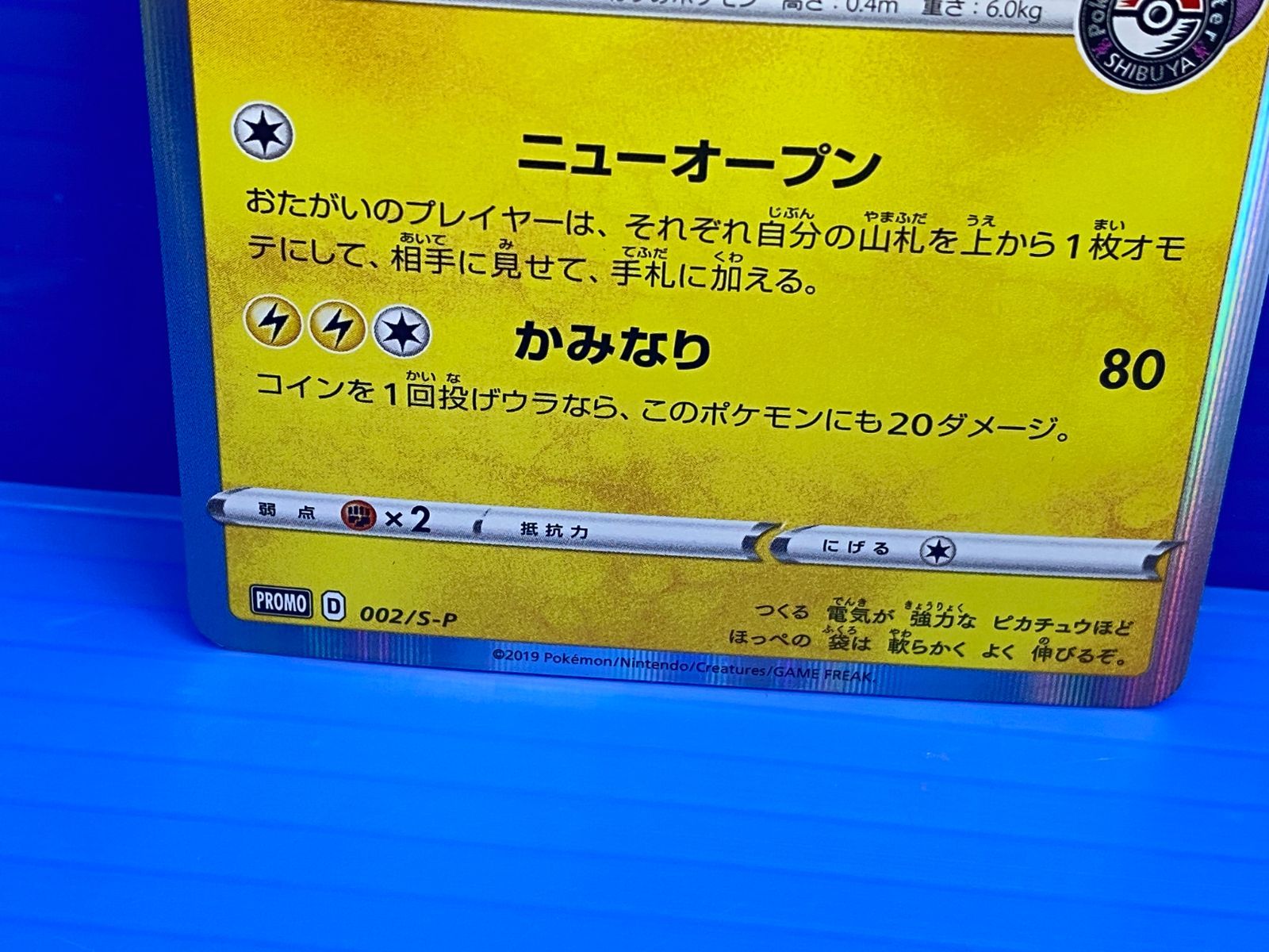 盛岡店56-0461] シブヤのピカチュウ：ポケモンセンターシブヤオープン