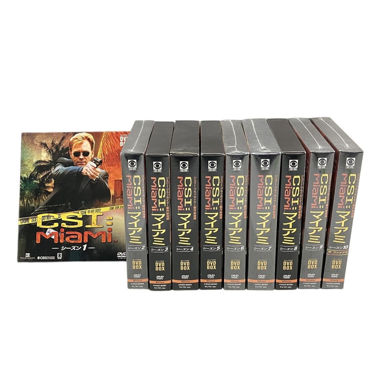 CSI:マイアミ コンパクト DVD‐BOX シーズン1~10(全巻)セット 【公式通販】