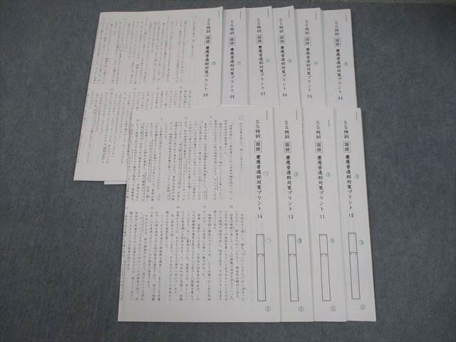 サピックス 国語 志望校別特訓教材 慶應普通部対策 サピックス 国語