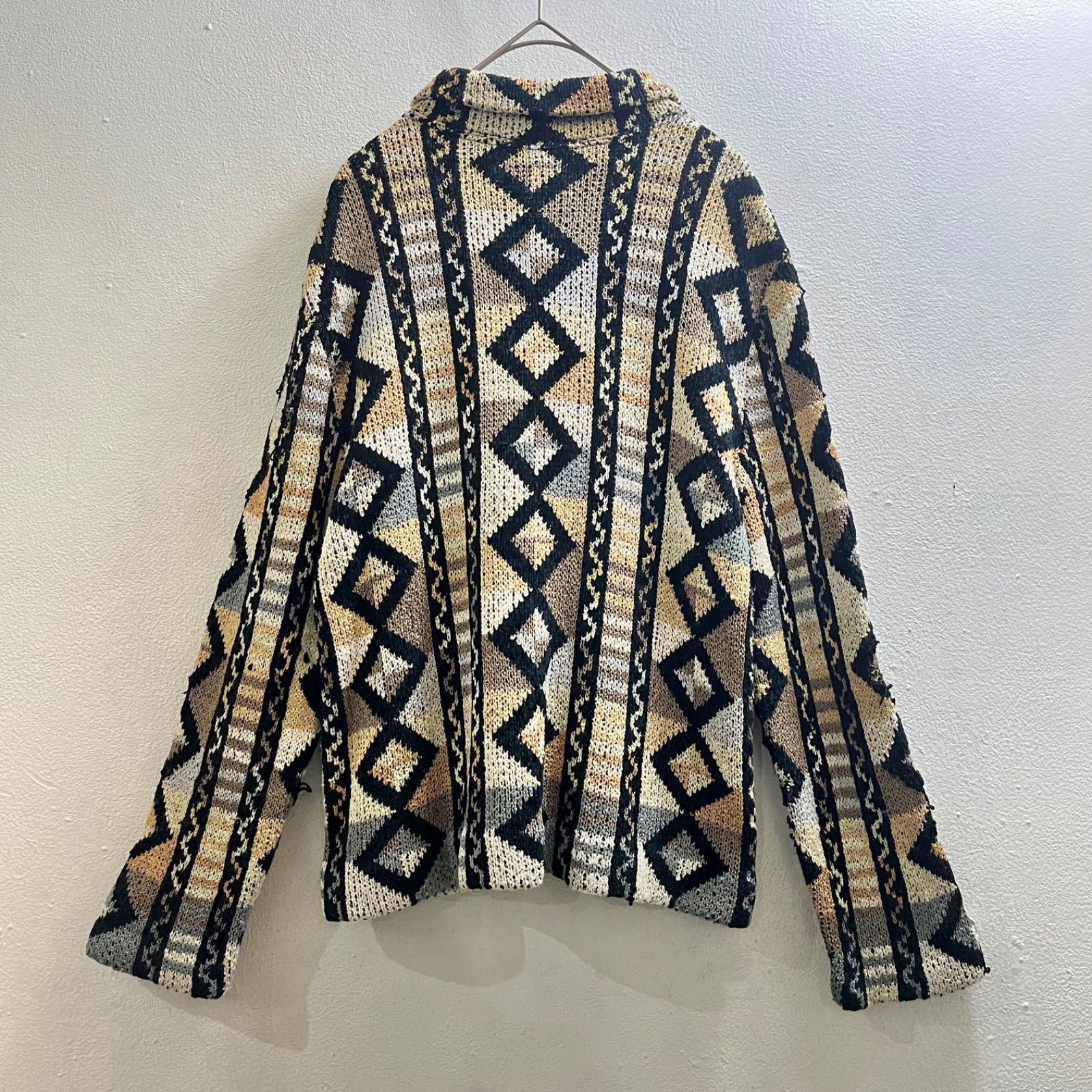 USA製 90s ヴィンテージ カーディガン レーヨンニット オルテガ 