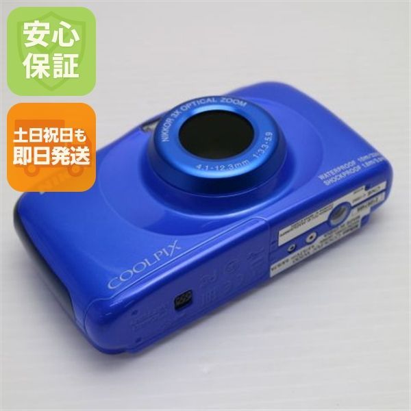 カメラ Nikon COOLPIX W100 青 本体と付属品