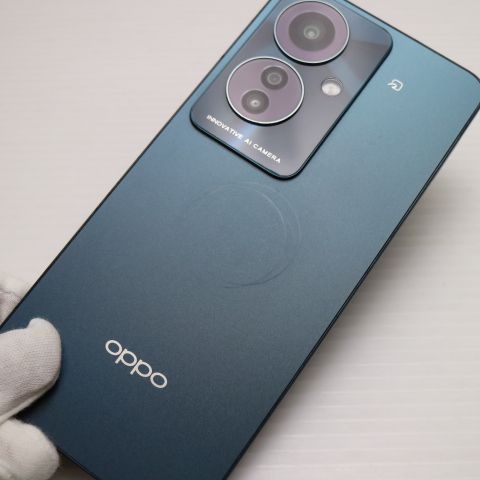 超美品 SIMフリー OPPO Reno11 A ダークグリーン スマホ OPPO 即日発送