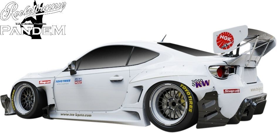M's】 トヨタ 86 ZN6 (2012.4-2021.10) PANDEM V3.5 サイドカナード