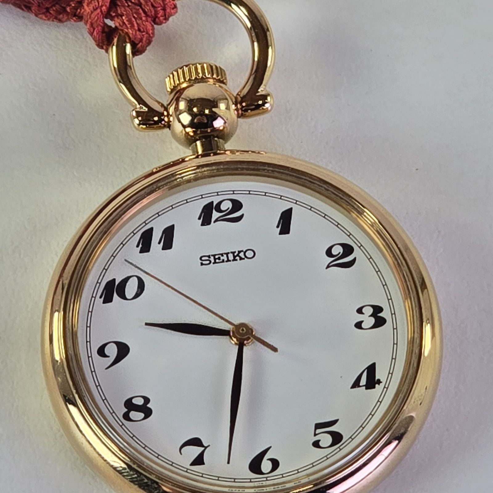 SEIKO 懐中時計 ゴールド 7N01-6010 保証 稼働品 電池交換済 ゴールド