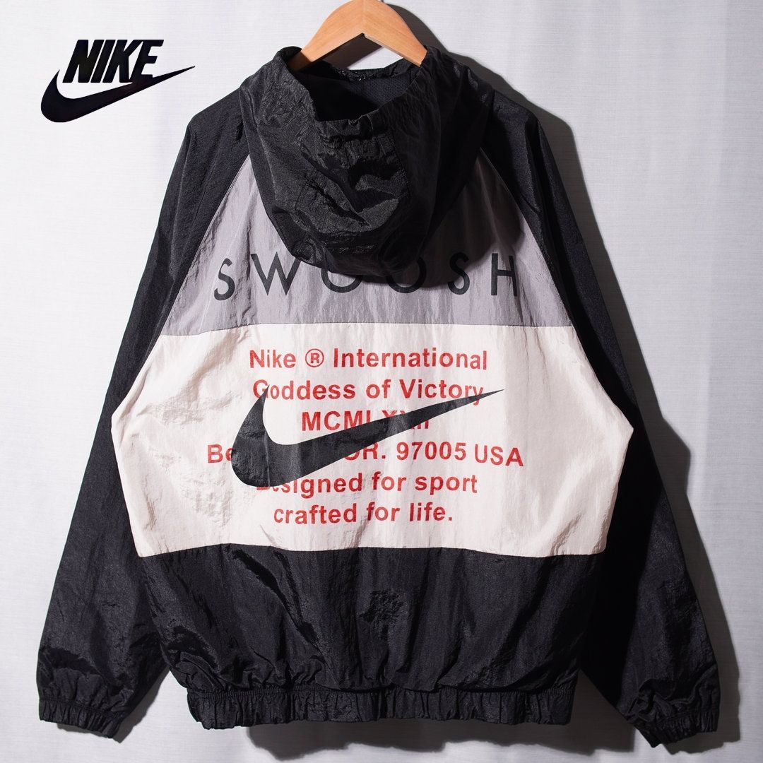 ナイキ NIKE ナイロンジャケット ウインドランナー XL ブラック 