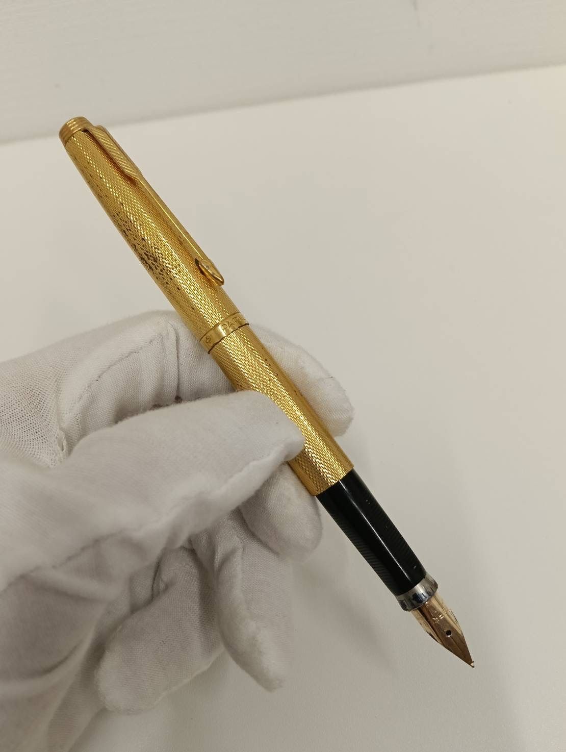 パーカー 万年筆 ペン先14K ゴールドカラー 中古 PARKER ＋ 詳細ページ