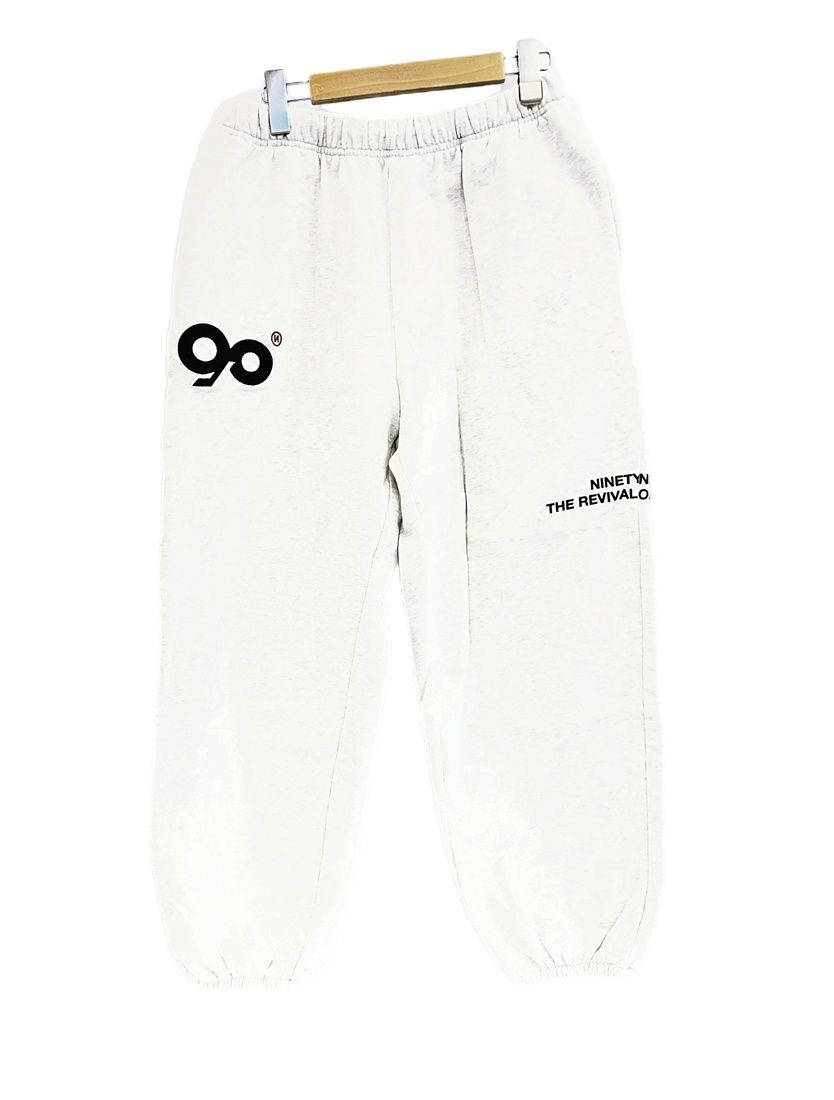ナインティナインティ 9090 90 Logo Light Sweat Pants 90ロゴ ライト
