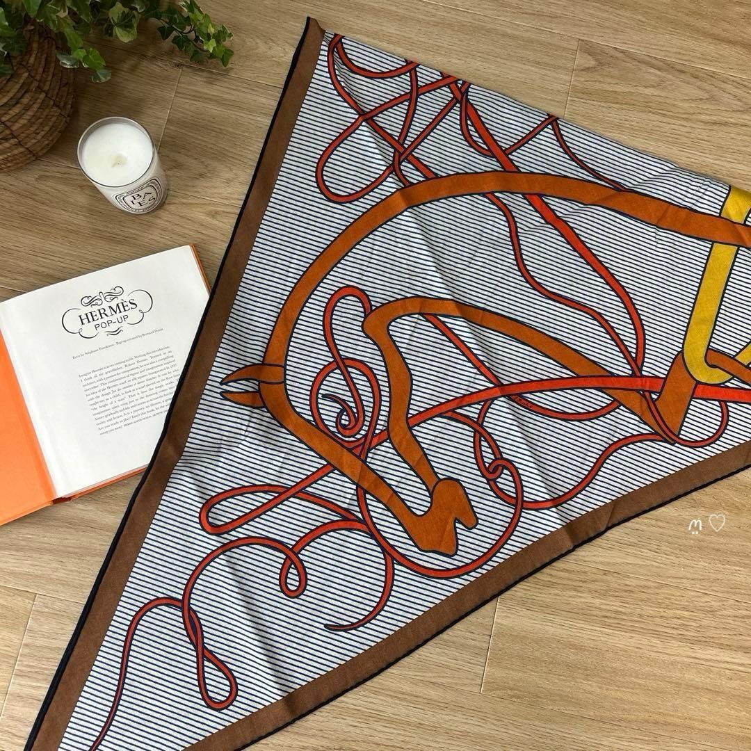 HERMES エルメス トライアングルカレジュアン 鞭シュミーズ カシシル