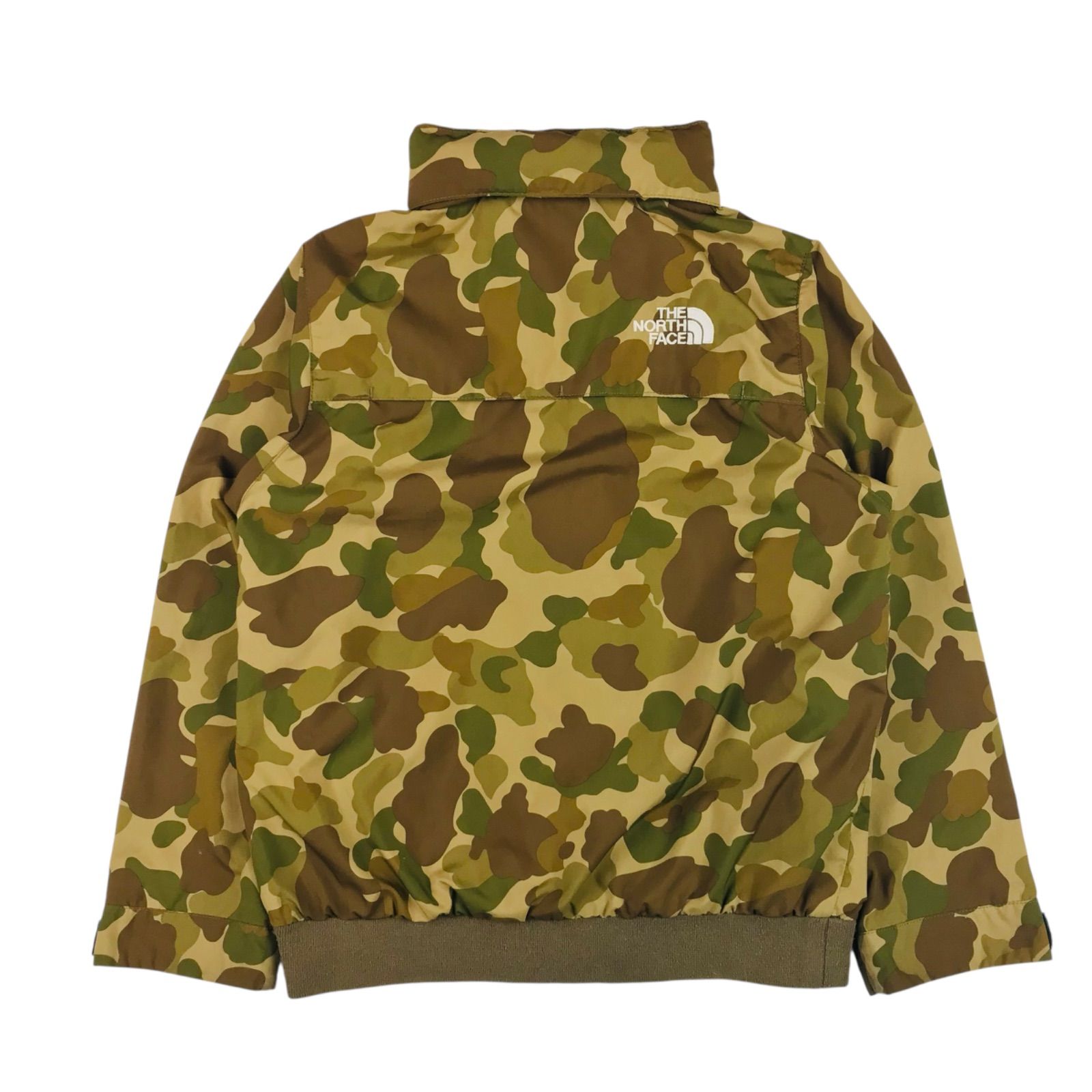 THE NORTH FACE ☆ザ ノースフェイス・キッズ カモフラ総柄 収納フード 