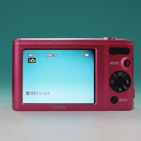 中古動作品 SONY Cyber-shot/サイバーショット DSC-W810 2010万画素 6