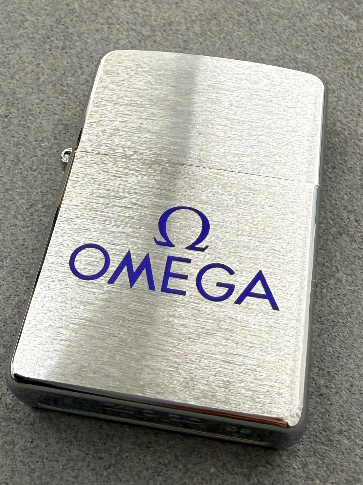 1960年代　螺鈿　貝細工　オメガ　オイルライター　着火確認済み D【アンティーク】Zippo ジッポー OMEGA オメガ オイルライター 着火