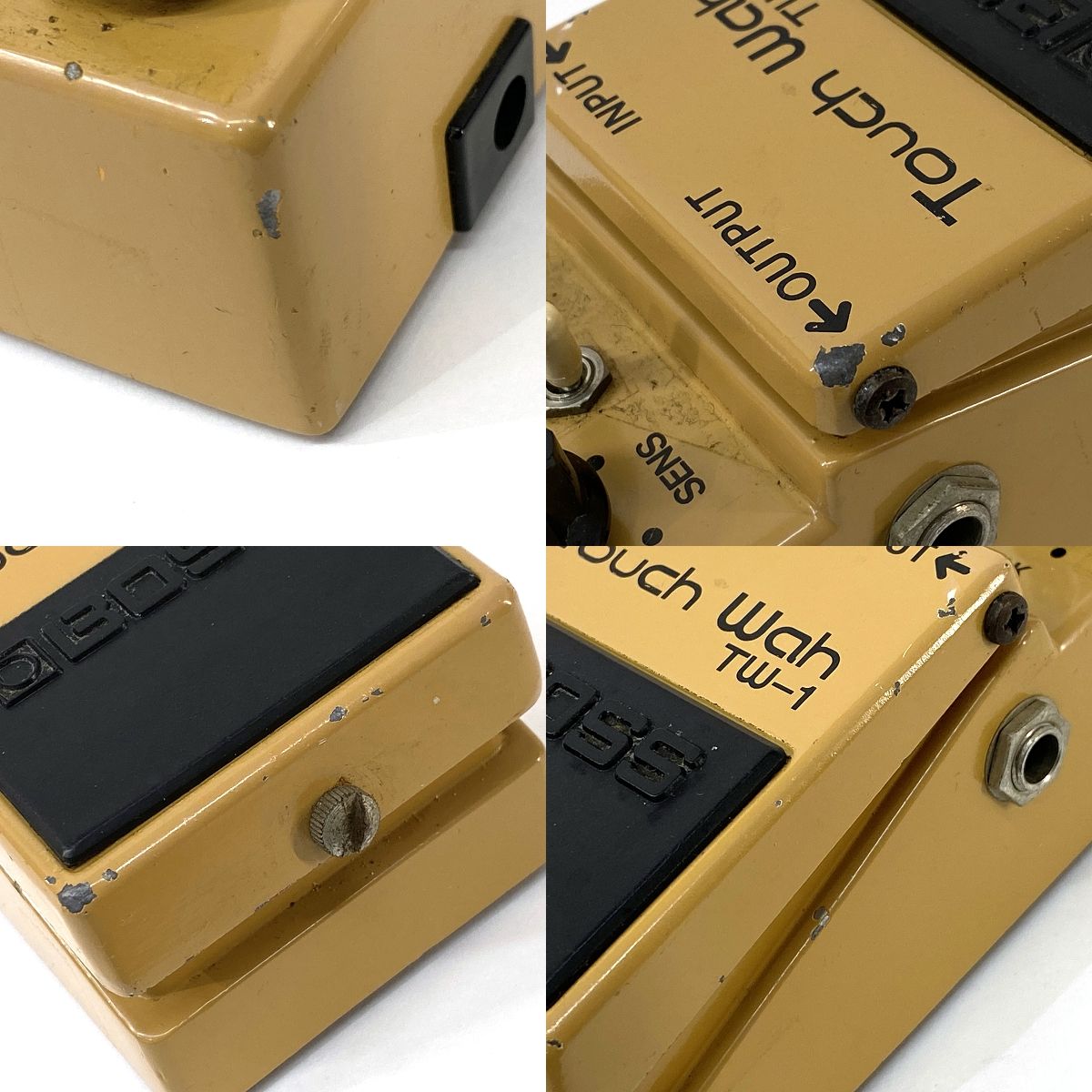 BOSS TW-1 銀ネジ スケルトンスイッチ BOSS ボス TW-1Touch Wah 1979年製 日本製 銀ネジ スケルトンスイッチ