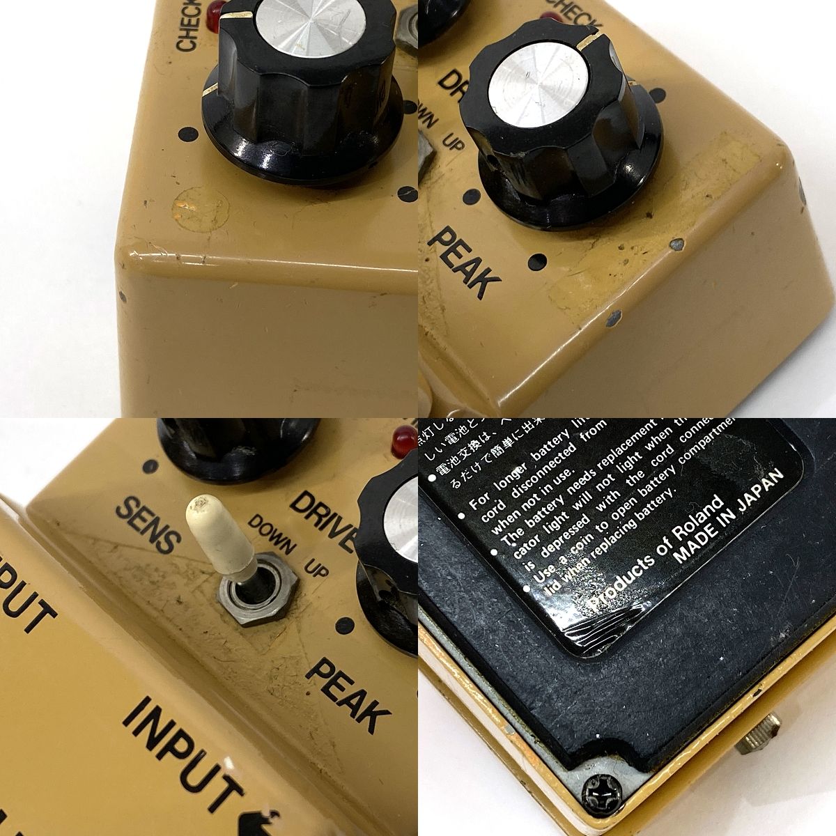 BOSS ボス TW-1Touch Wah 1979年製 日本製 銀ネジ スケルトンスイッチ
