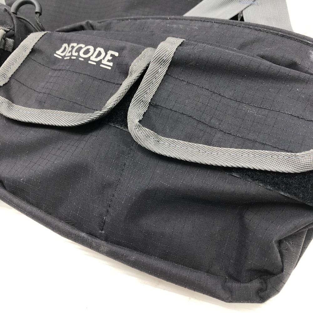 DECODEディコードフィッシングベストカスケット DECODE] CANVAS VEST