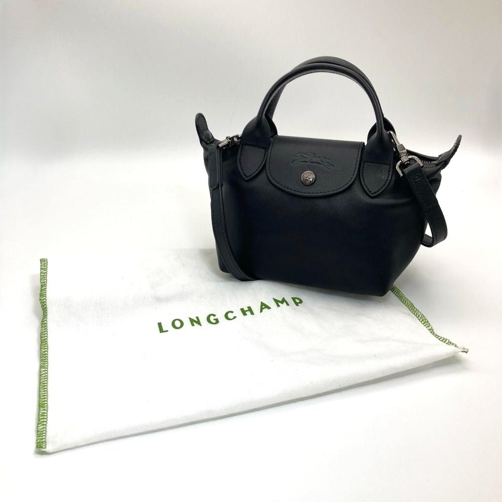 ロンシャン Longchamp ル プリアージュ キュイール XS ハンドバッグ