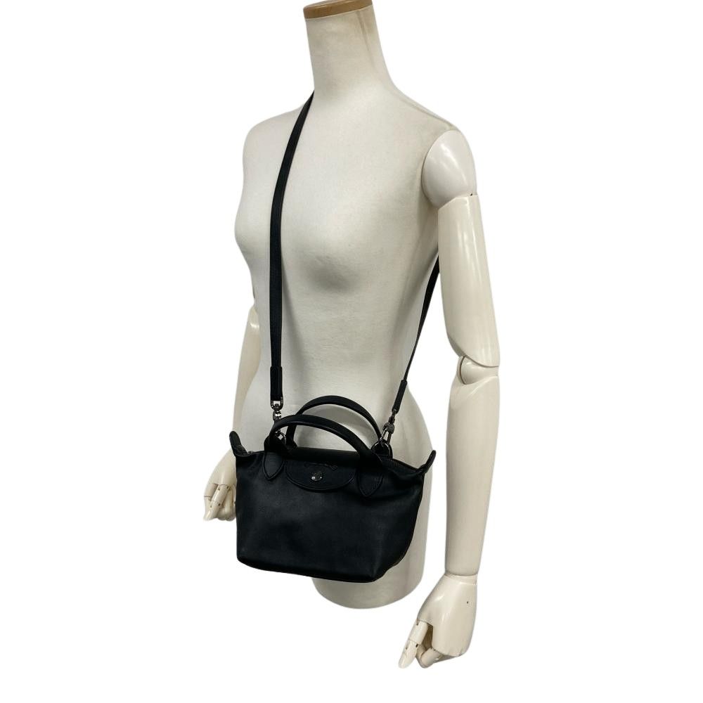 ロンシャン Longchamp ル プリアージュ キュイール XS ハンドバッグ