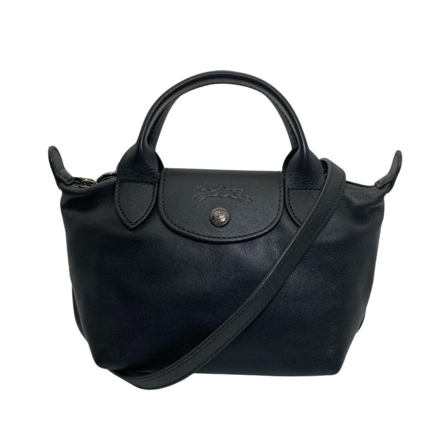 ロンシャン Longchamp ル プリアージュ キュイール XS ハンドバッグ