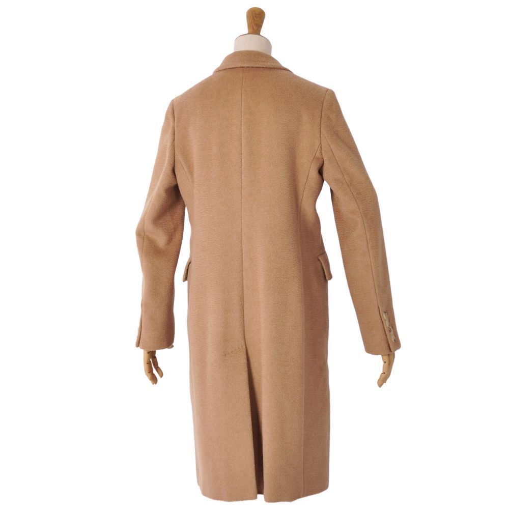 美品 マックスマーラ Max Mara コート 白タグ ロングコート キャメル1