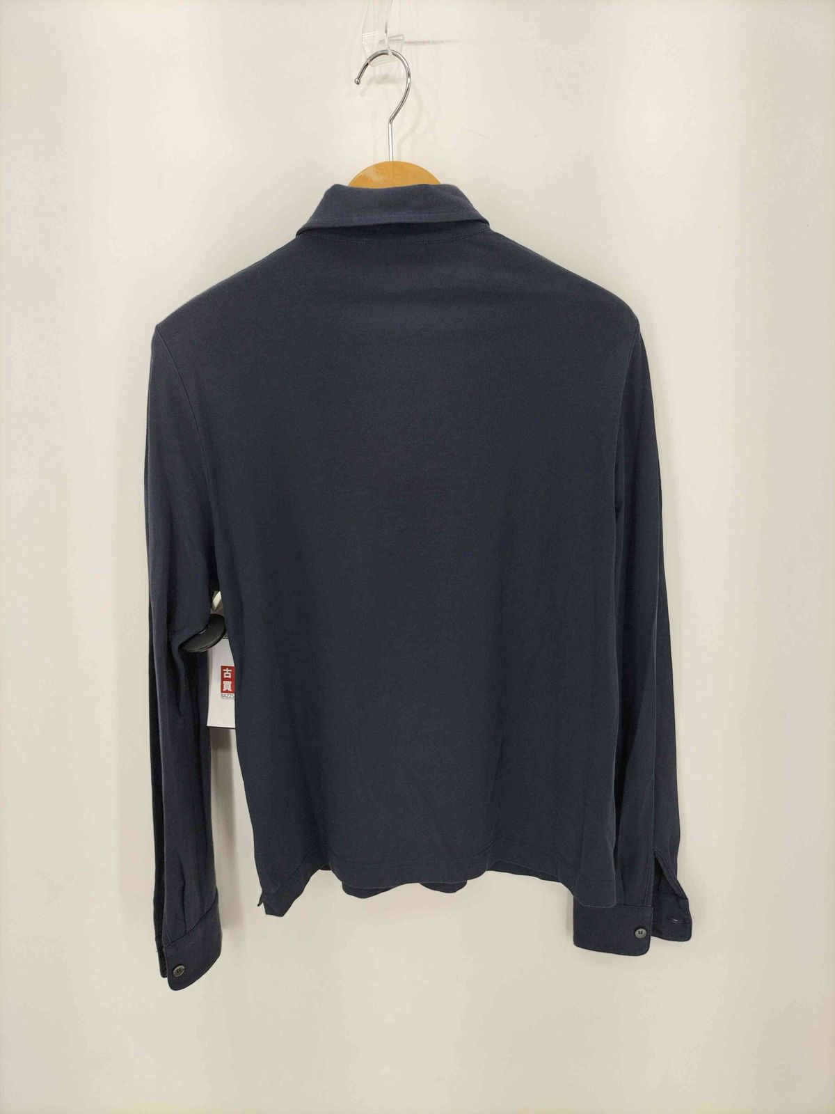 ザノーネ ZANONE ICE cotton アイスコットン 長袖ポロシャツ メンズ 48