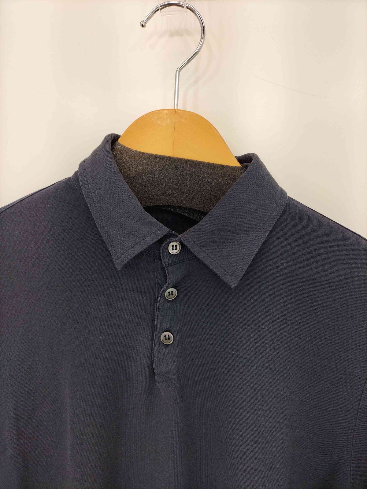 ザノーネ ZANONE ICE cotton アイスコットン 長袖ポロシャツ メンズ 48