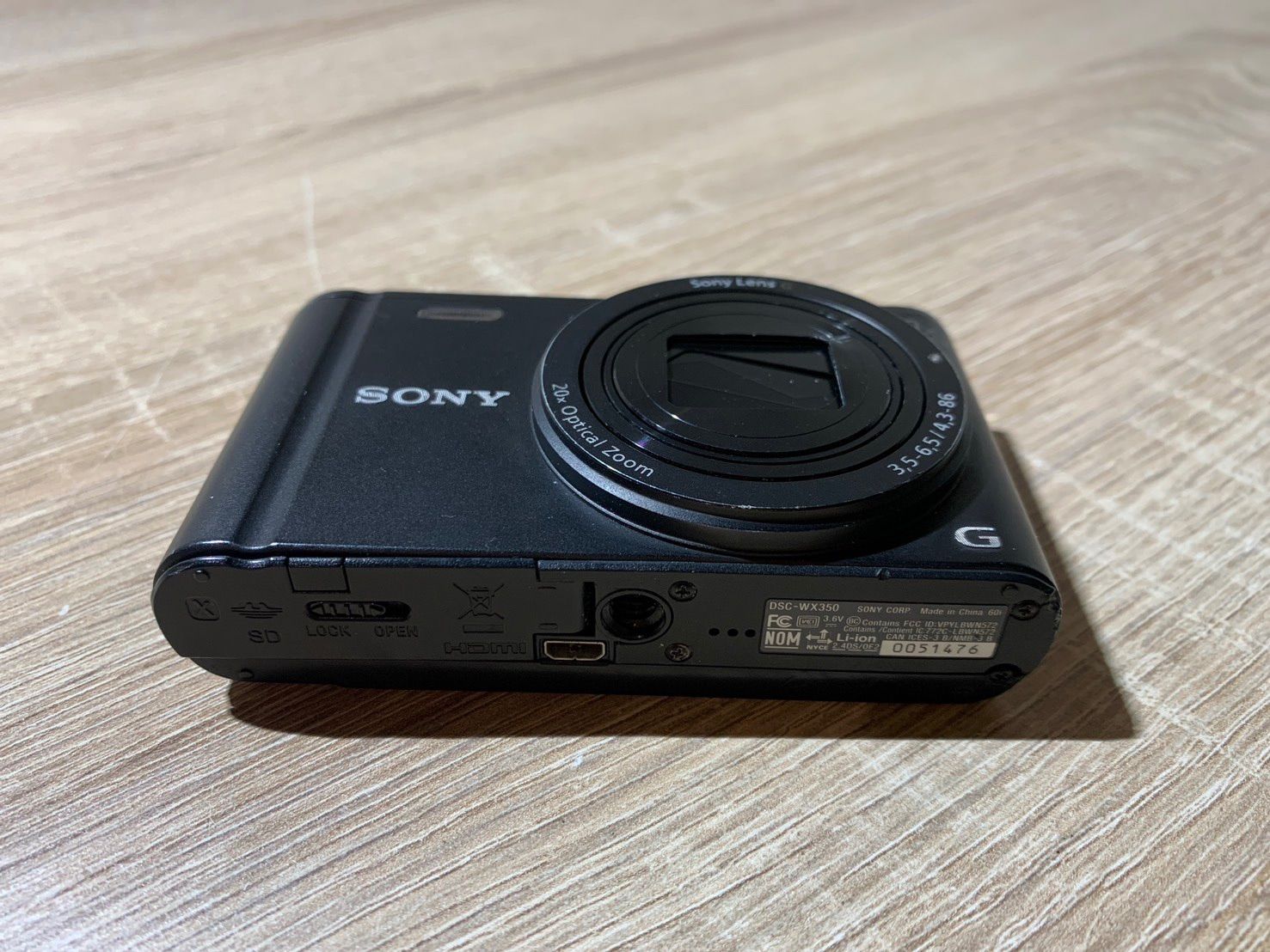 SONY Cyber-Shot DSC-WX350 コンパクトデジタルカメラ コンデジ 動作 