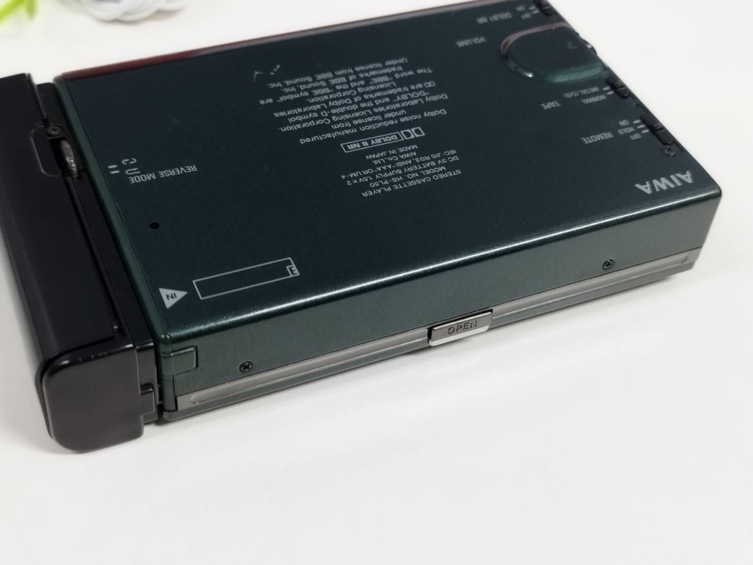ジャンク】AIWA HS-PL50/ステレオカセットプレーヤー/グリーン - メルカリ ジャンク】AIWA HS-PL50/ステレオカセットプレーヤー/グリーン - メルカリ
