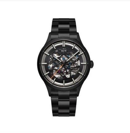  正規品ー ーI-W Carnival Black Panther IW588G-DT-D セットアップ 自動巻き時計 腕時計(アナログ)