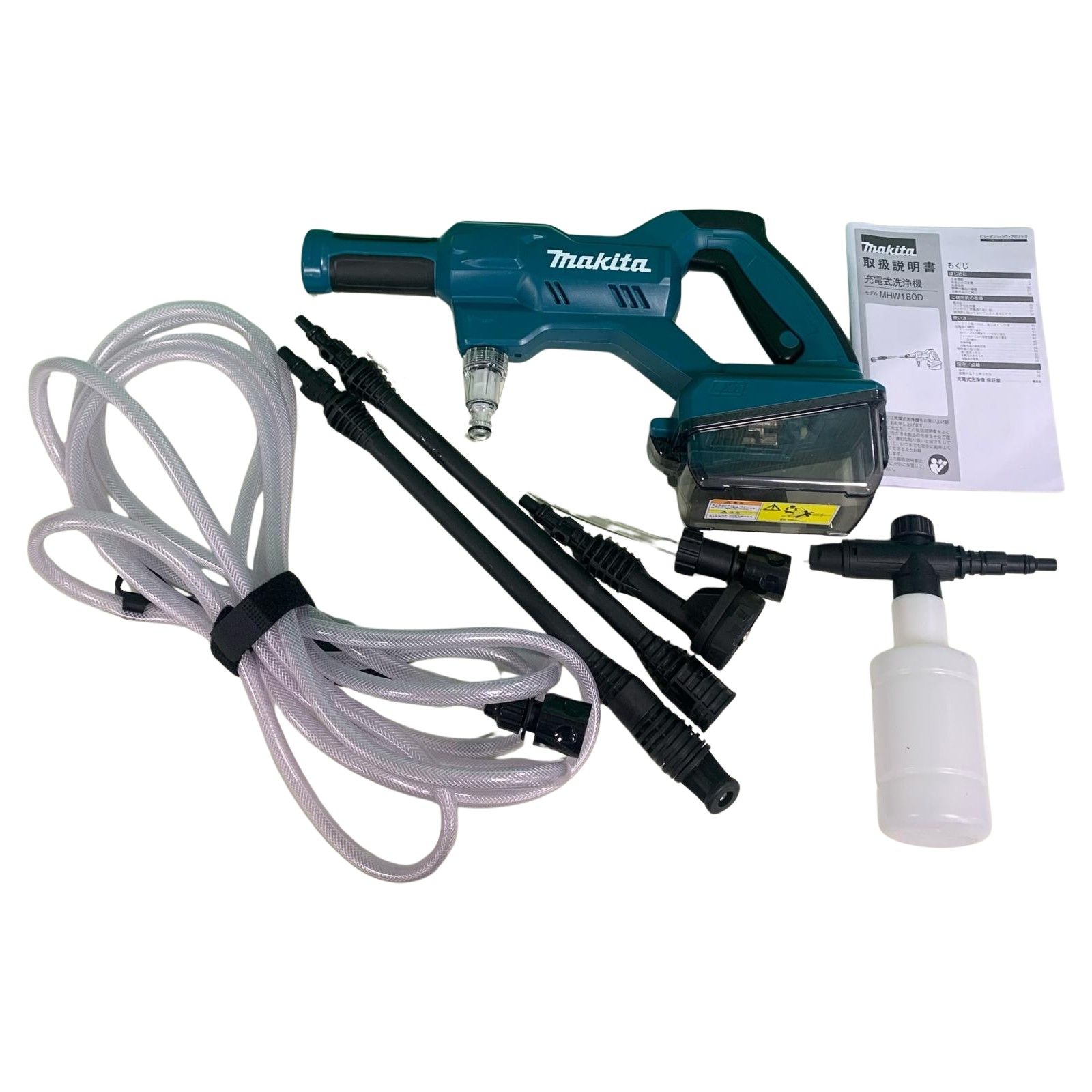 ♭♭MAKITA マキタ 充電式洗浄機 ペットボトルアダプタ ノズル付 