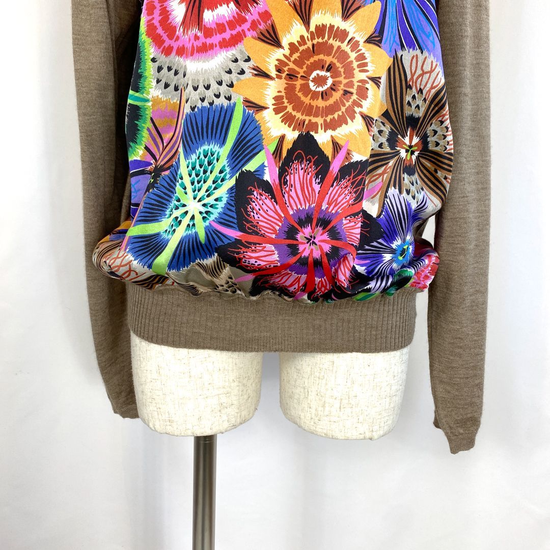 極美品】MISSONI ミッソーニ イタリア製 ボタニカルフラワープリント