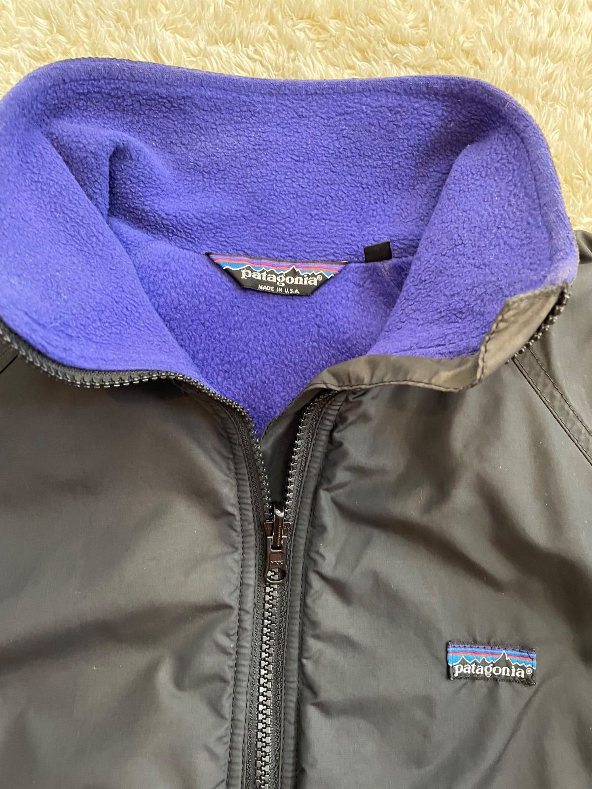 Patagoniaパタゴニア シェルドシンチラ USA製 三角タグ 希少ブラック