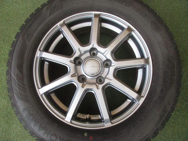 中古】 送料込み グラス 205/65R16 スタッドレスタイヤ4本SET CX30