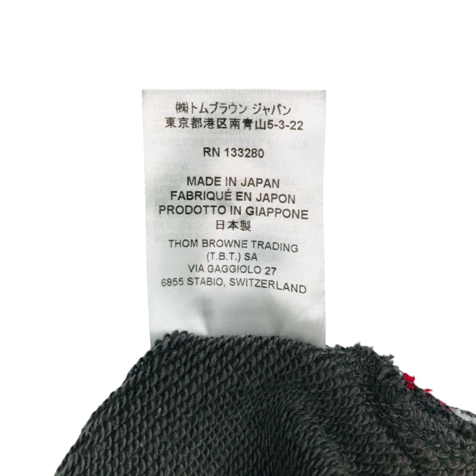 美品☆THOM BROWNE☆トムブラウン・レディース コットン 4BAR