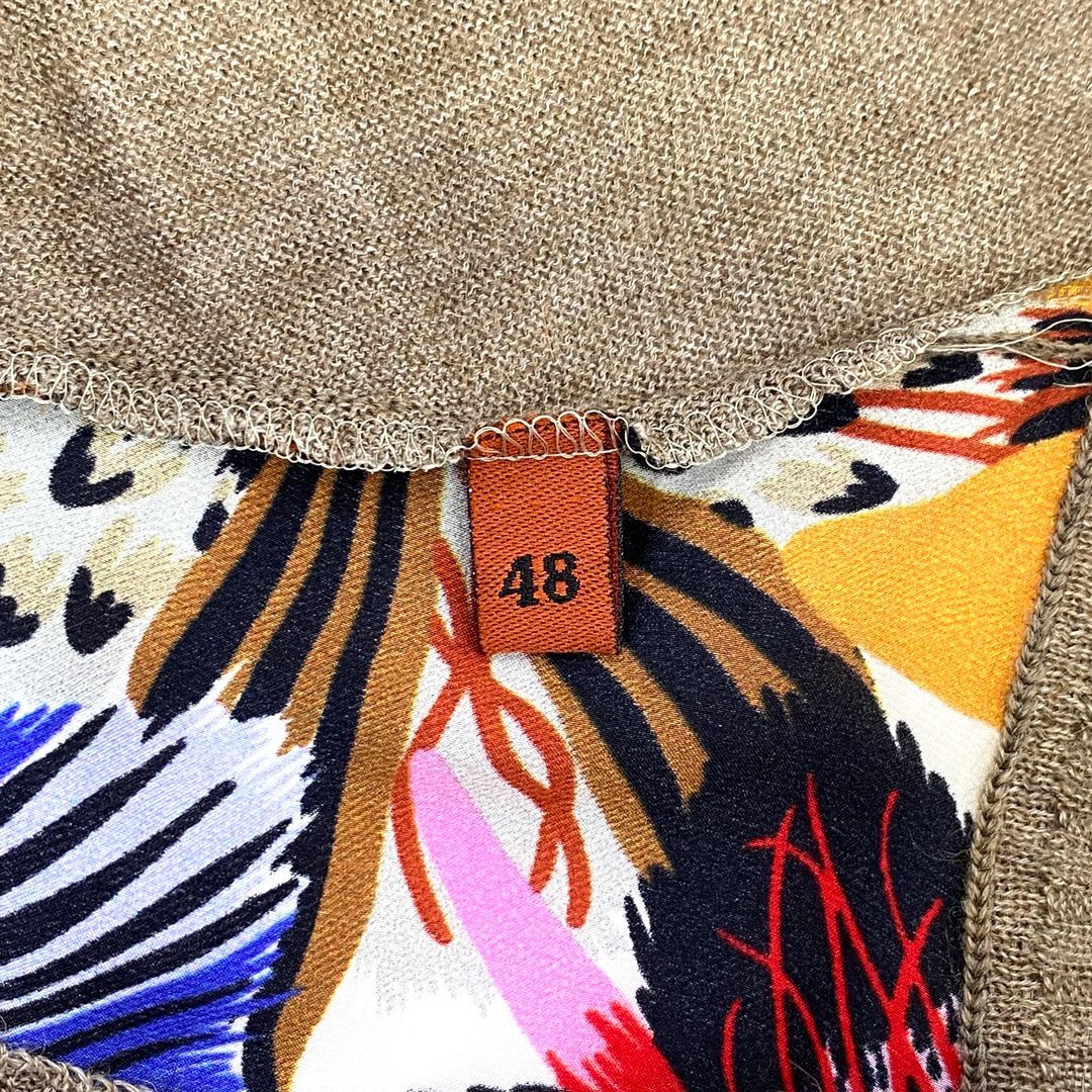 極美品】MISSONI ミッソーニ イタリア製 ボタニカルフラワープリント