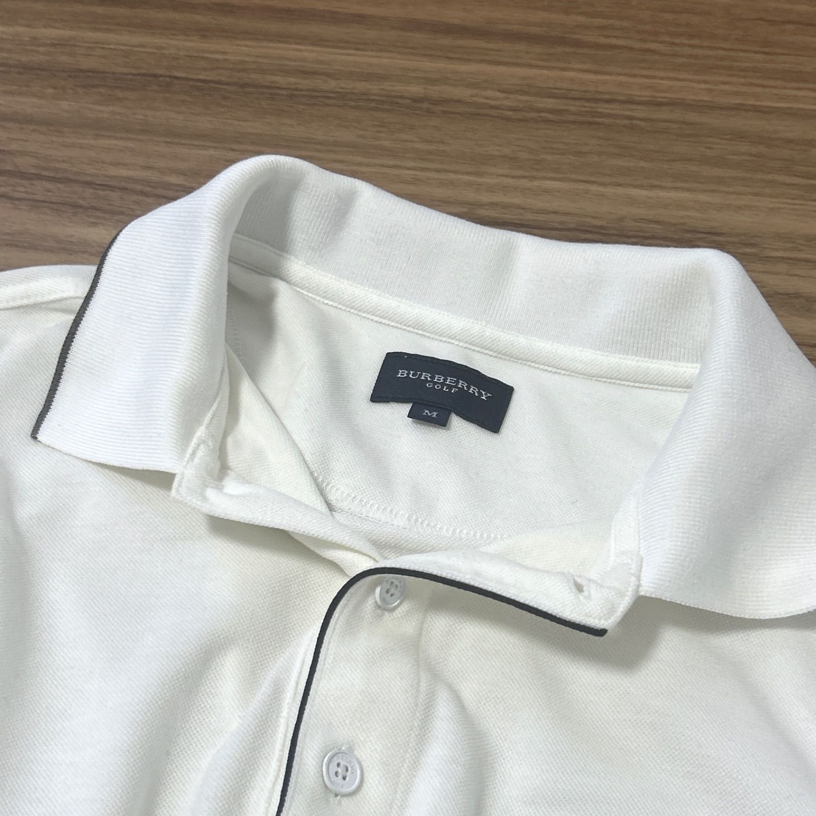 BURBERRY GOLF バーバリーゴルフ メンズ 長袖ポロシャツ M ゴルフ 