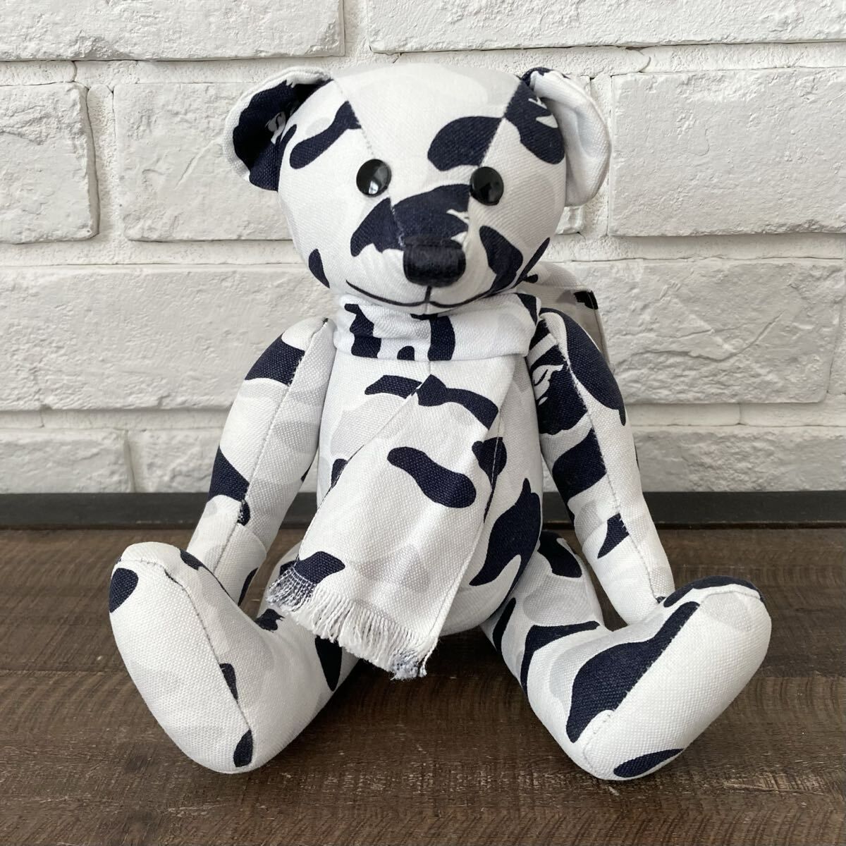 A BATHING APE テディベア カモフラぬいぐるみ アベイシングエイプ BAPE CAMO テディベア a bathing ape Teddy Bear エイプ ベイプ ア