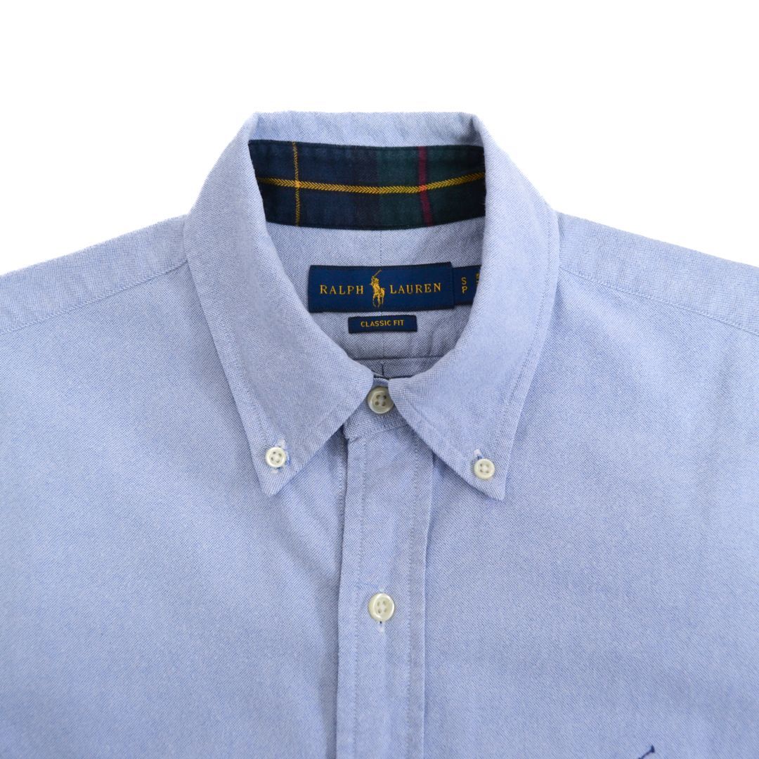 美品】Ralph Laurenラルフローレン 襟裏チェック柄 クラシックフィット