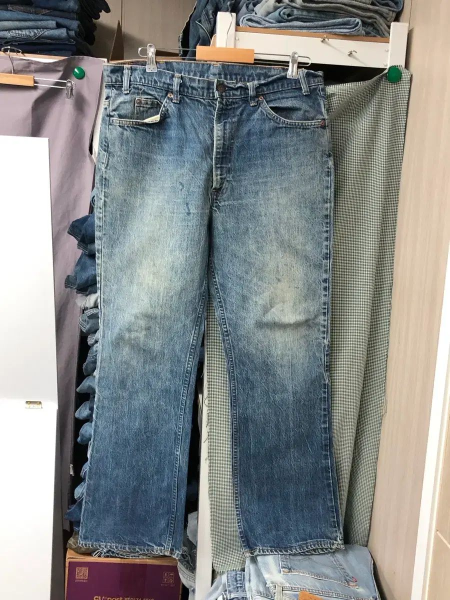 オレンジタブ USA製 リーバイス517 Levi