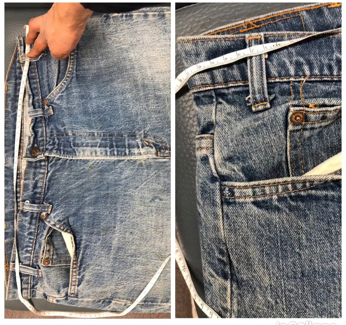 オレンジタブ USA製 リーバイス517 Levi
