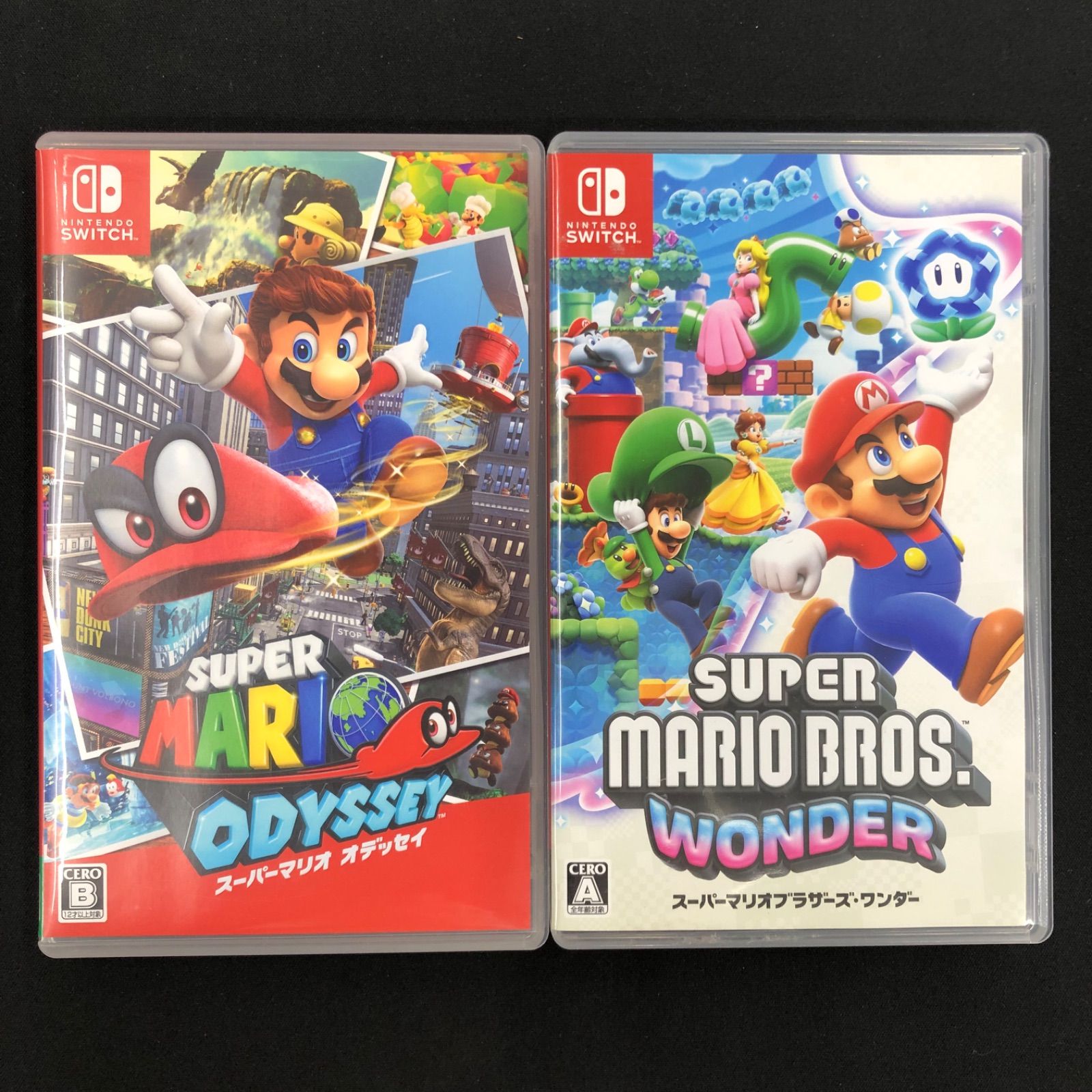 中古 Switch スーパーマリオオデッセイ スーパーマリオブラザーズ