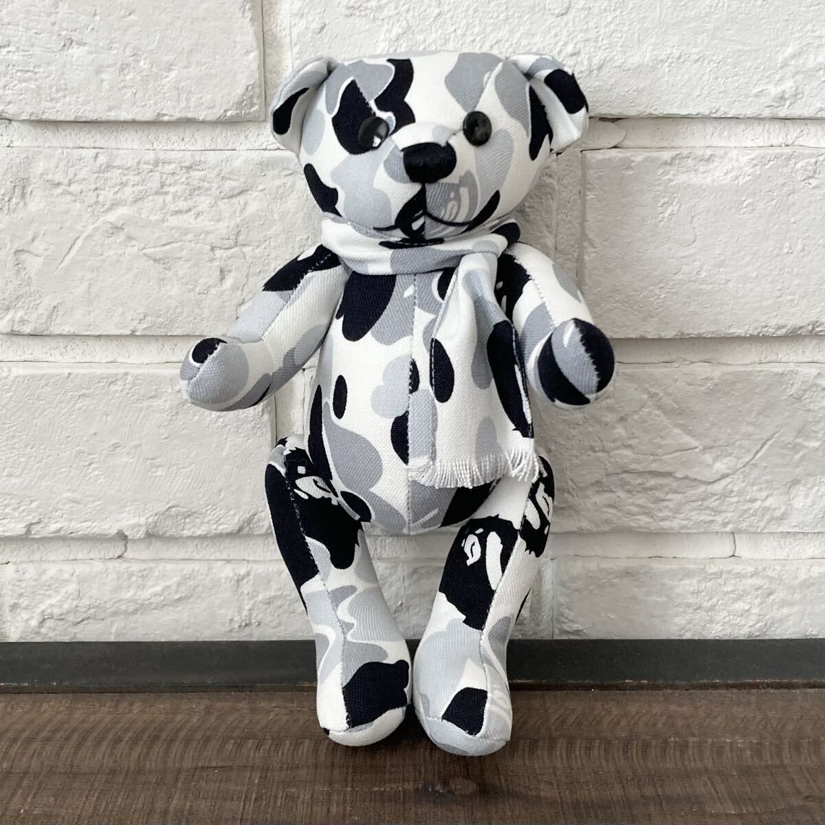 BAPE CAMO テディベア a bathing ape Teddy Bear エイプ ベイプ ア