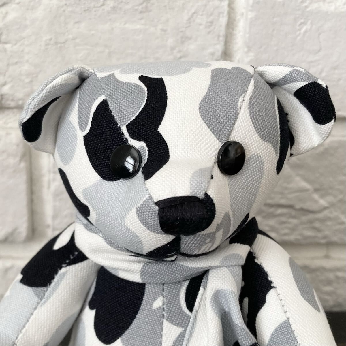 BAPE CAMO テディベア a bathing ape Teddy Bear エイプ ベイプ ア
