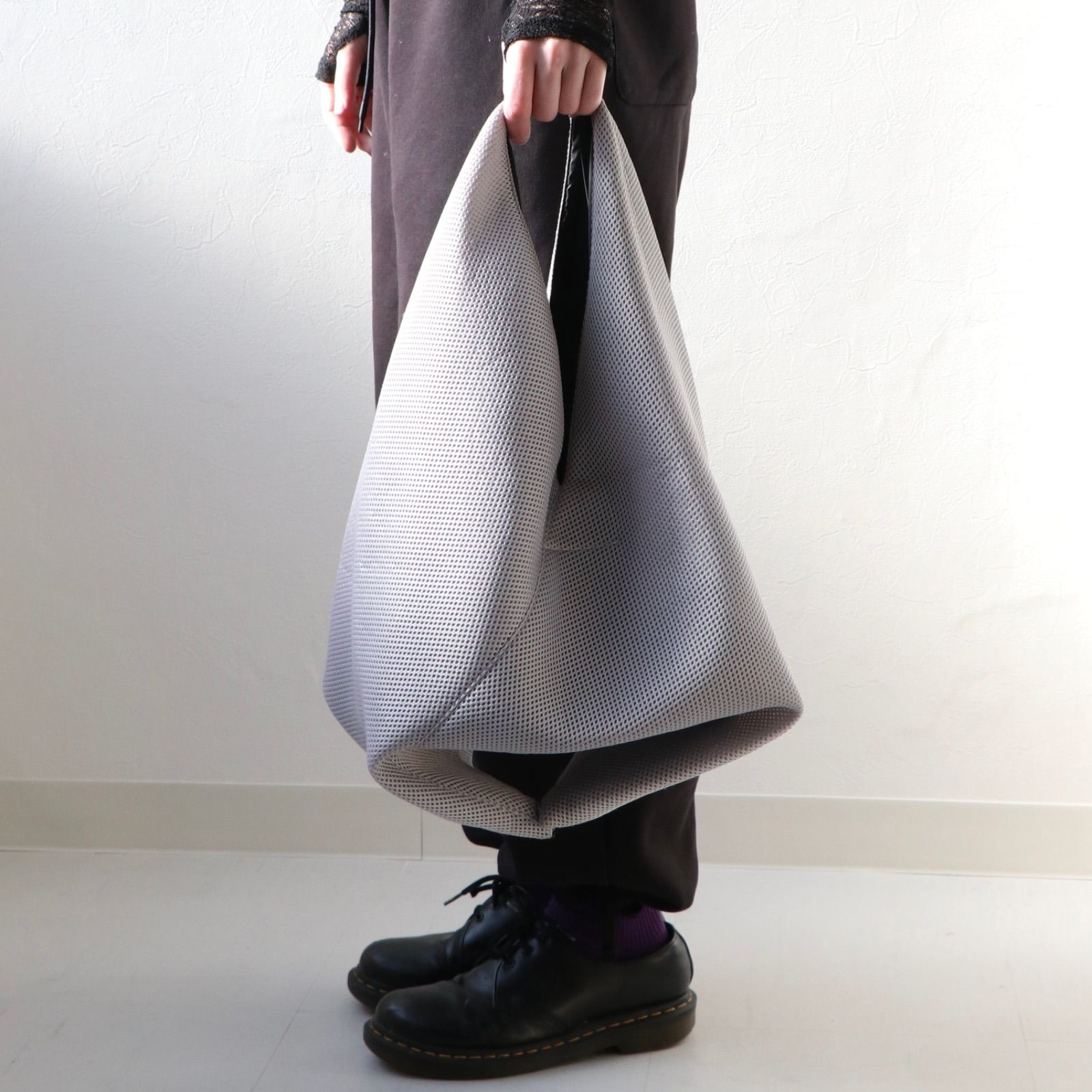 MM6 Maison Margiela ジャパニーズ バッグ メッシュ グレー メゾン