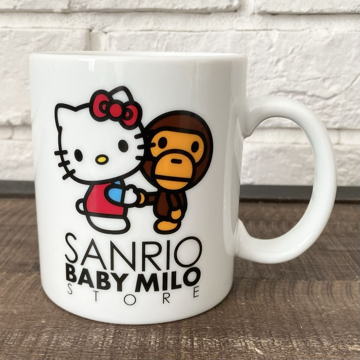 HELLO KITTY × BAPE マイロ マグカップ a bathing ape MILO キティ 