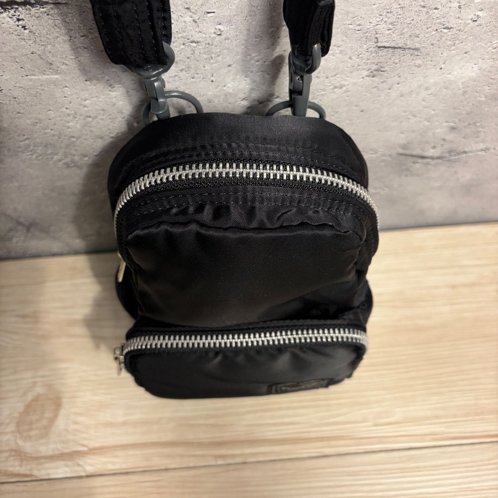 PORTER タンカー ミニショルダーバッグ smart コラボ ブラック 