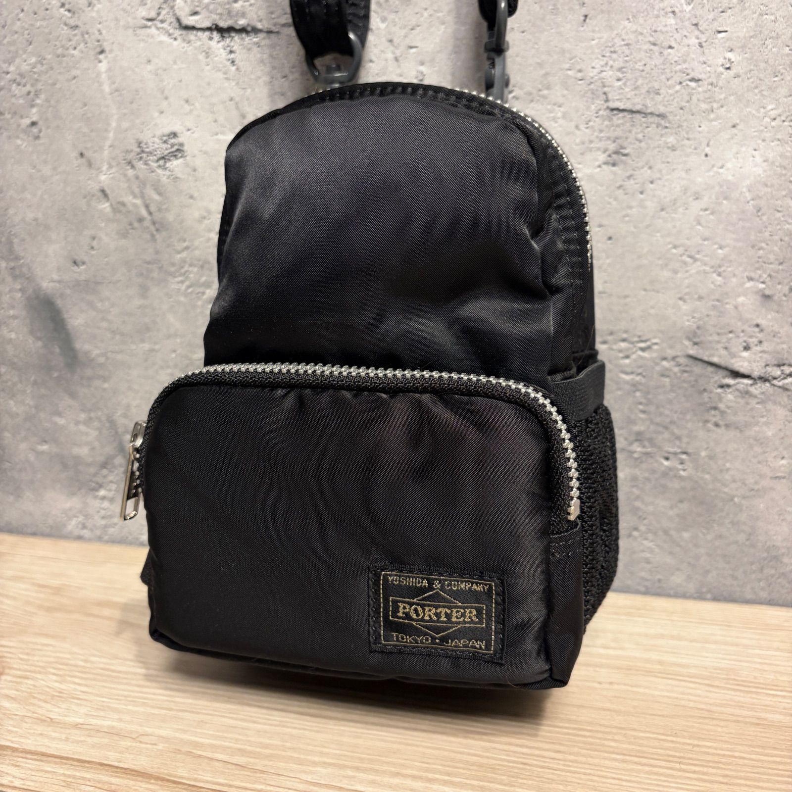 PORTER タンカー ミニショルダーバッグ smart コラボ ブラック 