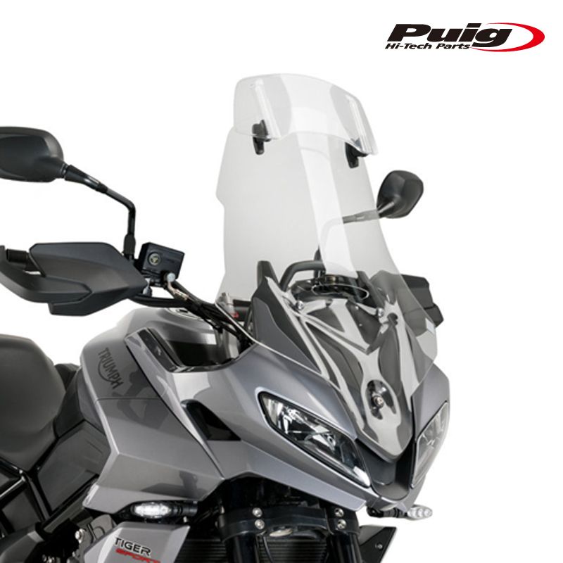 Puig 21403H Touring Triumph Tiger Sport TRIUMPH [SMOKE] VISOR