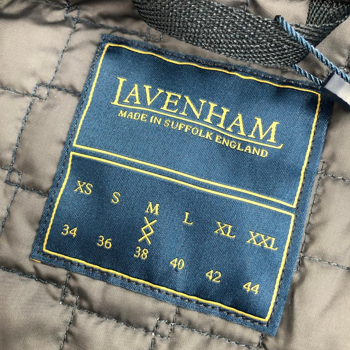 LAVENHAM ラベンハム キルティングジャケット 40 メンズ ネイビー 